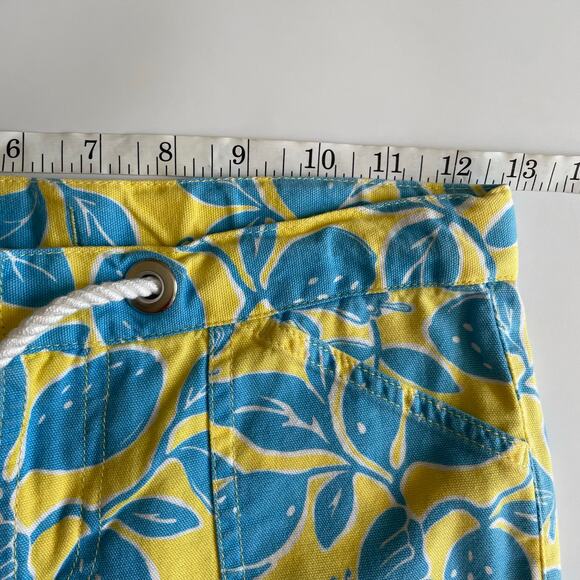 Lilly Pulitzer Cameron Pants Girls 12 Citrus Crush Adjustable Waist - Picture 5 of 8